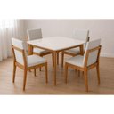 Ver imagem 1 de Mesa Jantar Condessa 109 + 4 Cad Lady Eucalipto Nesher