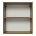 Ver imagem 7 de Armário Aéreo Madesa Lux 60 cm 1 Porta Rustic/Branco Veludo