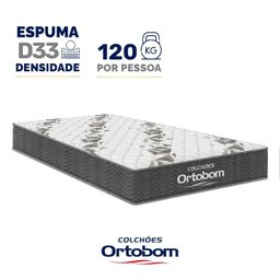 Cama Box Baú com Colchão de Espuma D33 Ortobom Airtech 100 Solteiro 88cm - 6