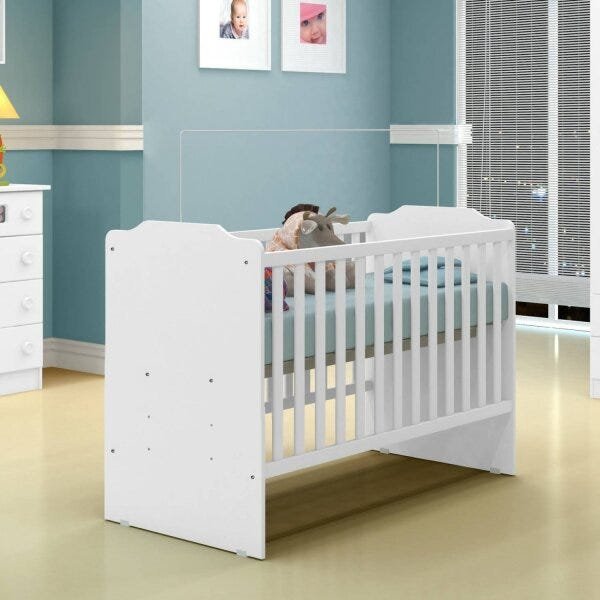 Berço Mini Cama com Suporte Mosquiteiro Titico Tigus Baby - 1