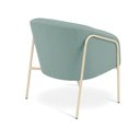 Ver imagem 7 de Poltrona Sala Decorativa Kit 2 Stella Base Alta Tubo Champanhe Veludo Cotelê D03 - D’Rossi