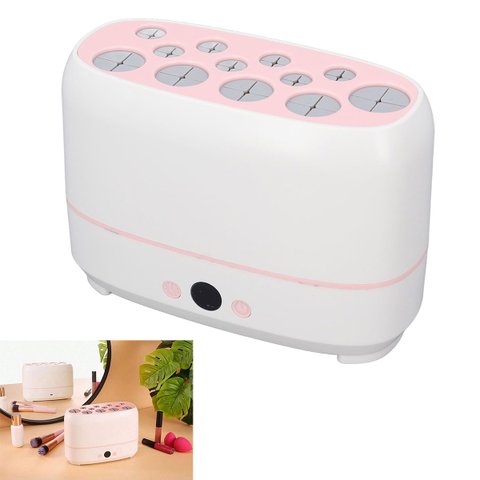 Maquina de Secagem Eletrico Pincel de Maquiagem Automatico Usb Esponja Potente Portatil Secador Rapi