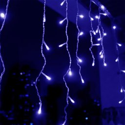 Pisca Natal 7m Cascata 300 Leds Azul - 8 Modos - 2 Pisca Natal 7m Cascata 300 Leds Azul - 8 Modos - 2