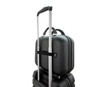 Ver imagem 6 de Kit Mala de Viagem Média 23kg Despachada Rígida Rodas 360º Cadeado Segredo com Frasqueira Gladiador