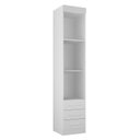 Ver imagem 5 de Quarto de Casal Modulado 9 Portas Orion Branco – Leifer Móveis