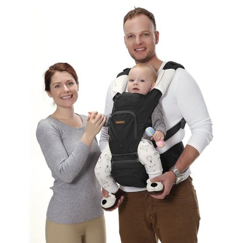 Canguru Ergonômico para Bebês Fisher-Price 5 em 1 - Preto