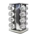 Ver imagem 2 de Kit Porta Condimentos com Dosador – 16 Potes + Suporte Elegante