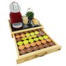 Bandeja Porta Cápsulas 41x40 Dolce Gusto Natural 36 Unidades - 1