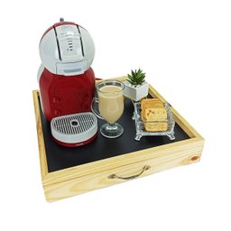 Bandeja Porta Cápsulas 41x40 Dolce Gusto Natural 36 Unidades - 4