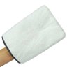LUVA DE MICROFIBRA PARA LAVAGEM E REMOÇÃO DE CONTAMINANTES PURESTAR BRANCA MÉDIA MACIA 15,5X22CM - 2