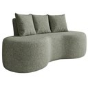 Ver imagem 1 de Sofa 2 Lugares Organico Ibiza 160 Cm Boucle Green Vazzano