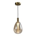 Ver imagem 2 de Lustre Pendente Skylight Thunder 4042 P Led Bivolt Bronze-conhaque
