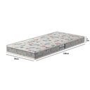 Ver imagem 2 de Colchão Berço Probel Para Espuma D18 70x130x07cm Pro Dormir Advanced Baby Cinza 