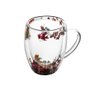 Caneca Parede Dupla de Vidro Borossilicato Fall 330ml - 1