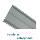 Ver imagem 4 de Estante de Aço com 05 Bandejas 58 cm (22/18) – 1,98×0,92×0,58m – AMAPA – 11107