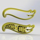 Ver imagem 1 de Cortador Hot Wheels Logo Tamanho 6cm