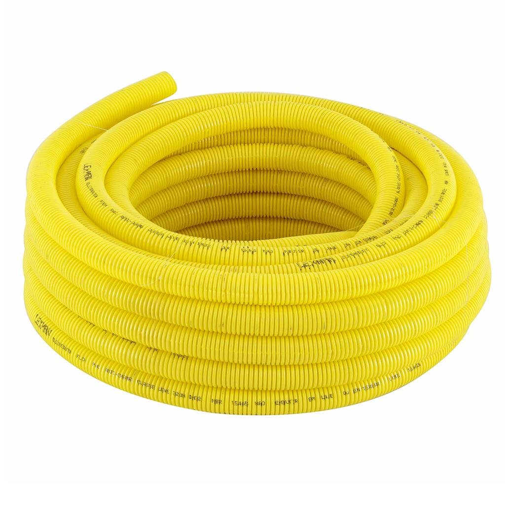 Conduite Flexivel Pvc Corrugado Rolo Com 10 Metros Adtex - 2