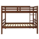 Ver imagem 6 de Cama Beliche Suspenso Solteiro Madeira MDF com Grade:Castanho Claro