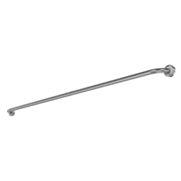 Barra de piso para proteção de balcão em aço inox ponteira curva medida 1 metro - Barracerta - 1