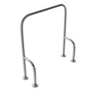 Ver imagem 1 de Barra de apoio fixa no piso para vaso sanitário em aço inox - Barracerta