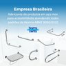 Chapa para proteção de porta de banheiro PNE em aço inox MEDIDA 80X40 - Barracerta - 5