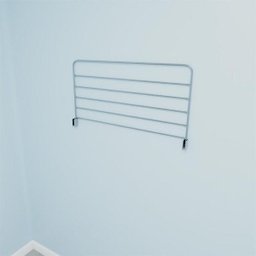 Varal articulado de parede em aço inox - Barrecerta - 5