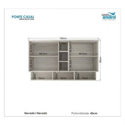 Ponte Casal Modulado 1650mm Doce Vida Santos Andirá - 3