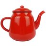 Bule de Chá Café Esmaltando Vermelho Retrô Antigo 1,5 Litros - 2