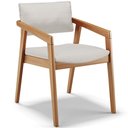 Ver mais imagens de Kit 02 Cadeiras para Sala de Jantar Estar Living Giorgia B04 Bouclê Cru - Lyam Decor