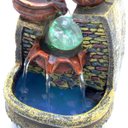 Ver imagem 3 de Fonte De Água Cascata 3 Quedas Decoração Em Resina - 220V