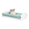 MIni Cama Berço Zahir Branco Acetinado - 5