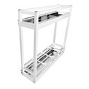 Ver imagem 1 de Porta Latas / Óleo Alumínio Branco Lateral Jomer 9302