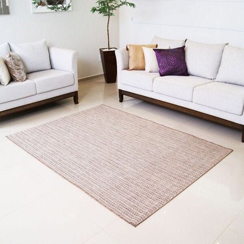 Tapete Sisal Flor da Paixão 150 X 200cm - Rayza