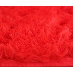 Tapete Felpudo Vermelho Claro 2,00x3,00-Pelo Alto Costa Oro - 3