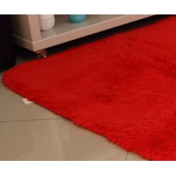 Tapete Felpudo Vermelho Claro 2,00x3,00-Pelo Alto Costa Oro - 2