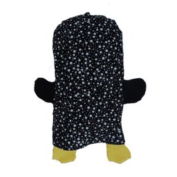 Naninha Colo de Mãe Pinguim Estilo Fronha Preto e Branco - 2
