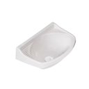 Ver imagem 1 de Kit 14 Lavatório Plástico com Válvula Pequeno Branco Metasul