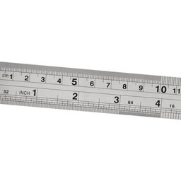 Escala Graduada de Aço Inoxidável - Cap. 500mm/20 - Dimensões 500 X 28 X 1mm - Ref. 600.005 - 2