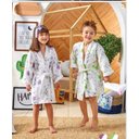 Ver imagem 1 de Roupão Atoalhado Infantil Parahyba By Teka Roupão Infantil Elefantinho Verde 8 Anos