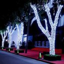 Ver imagem 3 de Kit 4 Cordão 300 Leds Fixo 30m Branco Frio Fio Verde Bivolt