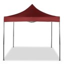 Ver imagem 1 de Tenda Gazebo Articulada Pelegrin Pel-300C Portátil Bordô 3,00x3,00m