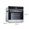 Forno Elétrico de Embutir Gallant Milano Touch e Convecção 65l 220v Gfo65et1a-ix220 - 8