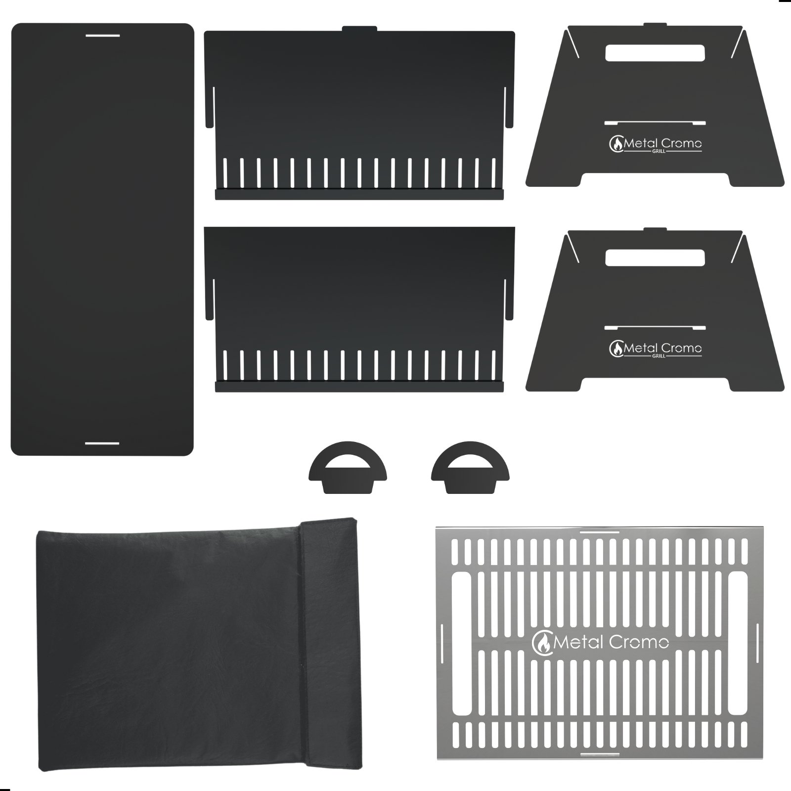 Mini Churrasqueira Portátil Desmontável Camping P-grill.aco - 6