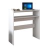 Mesa De Suporte Para Home Office Branco Laptop De Chão - 4