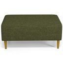 Ver imagem 5 de Kit 02 Puffs Decorativos Sala de Estar Cléo W01 Pés Palito 90 cm Linho Verde- Lyam Decor