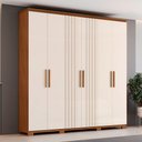 Ver imagem 1 de Guarda Roupa 213,5cm 6 Portas 3 Gavetas Ávila Henn