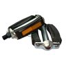 Kit Pedal Bicicleta Monark Monareta Campainha Selim e Manopla (Eixo Fino) - Marrom - 5