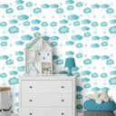 Ver imagem 1 de Papel de Parede Infantil - Lua, Sol e Estrelas 7 Arte Destaque 1,50 Metros