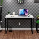 Ver imagem 3 de Mesa de Escritório Computador Industrial 120cm Netmobil - Branco