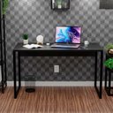 Ver imagem 2 de Mesa de Escritório Computador Industrial 1,35m Netmobil - Preto